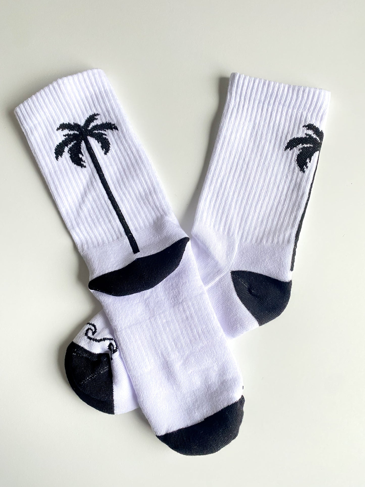 Palm socks black