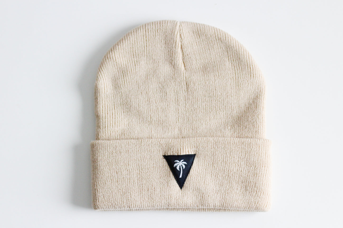 Beige beanie