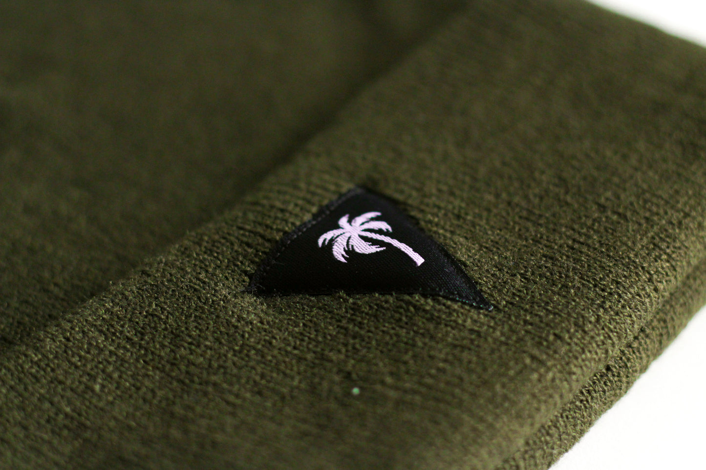 Dark green beanie