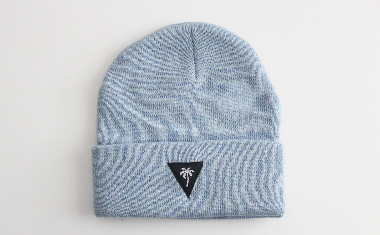 Baby blue beanie