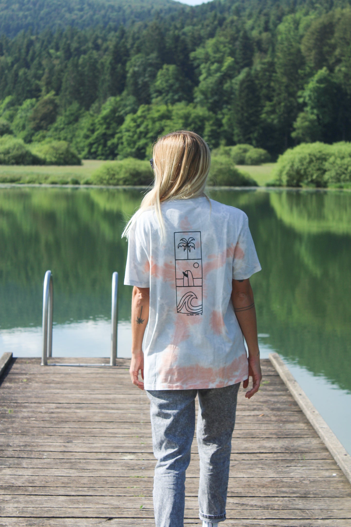 Marble Tie dye T-shirt