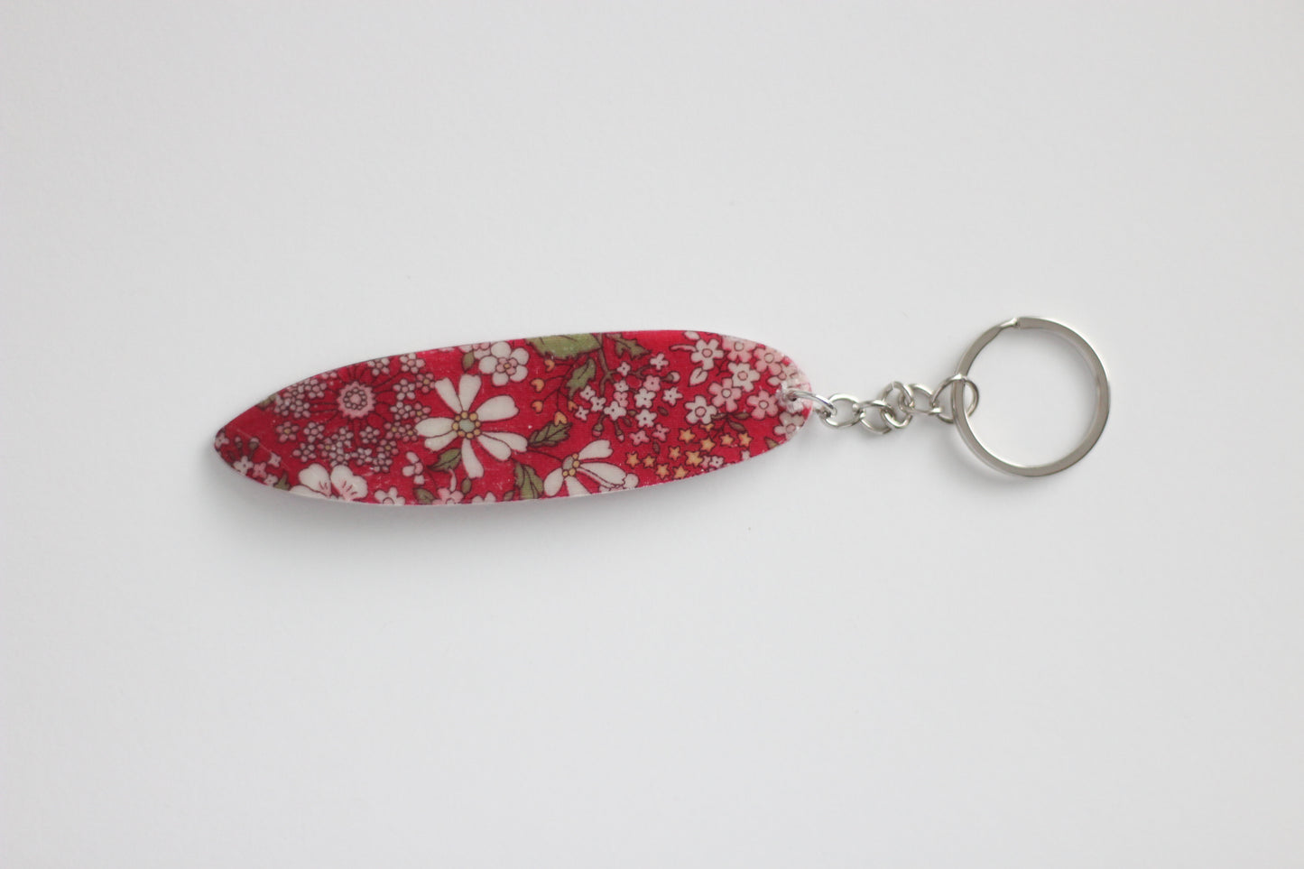 Surf shaped bae key chain