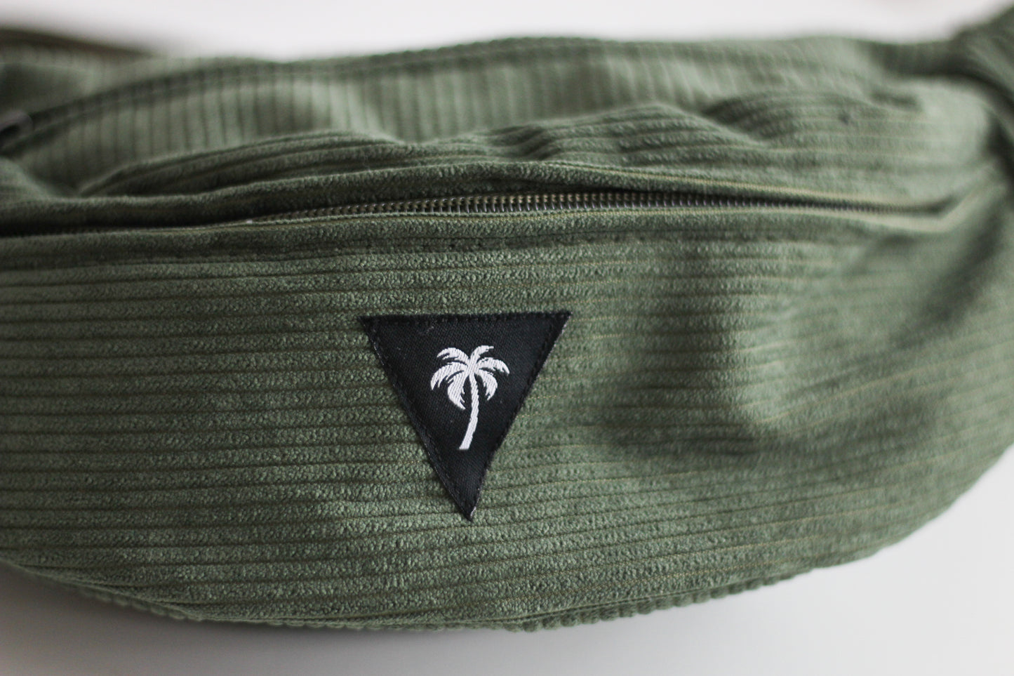 Big army green fanny pack