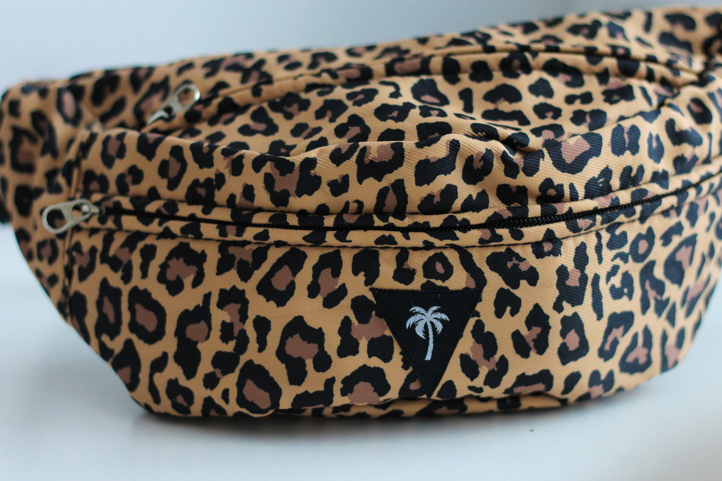 Big leopard fanny pack