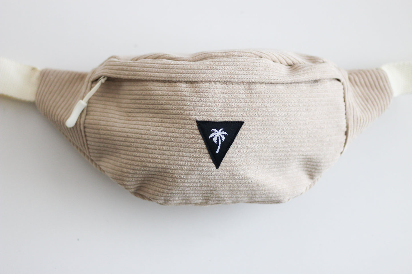 Beige fanny pack
