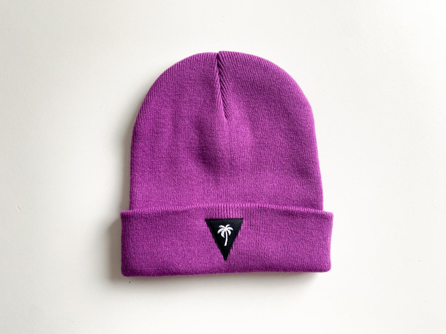 Purple beanie