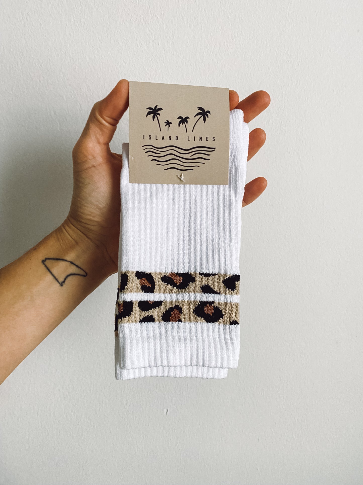 Leopard socks