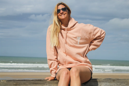 Summer peach hoodie