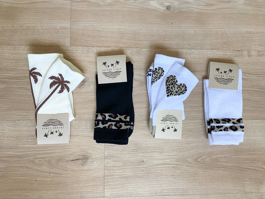 Leopard socks bundle