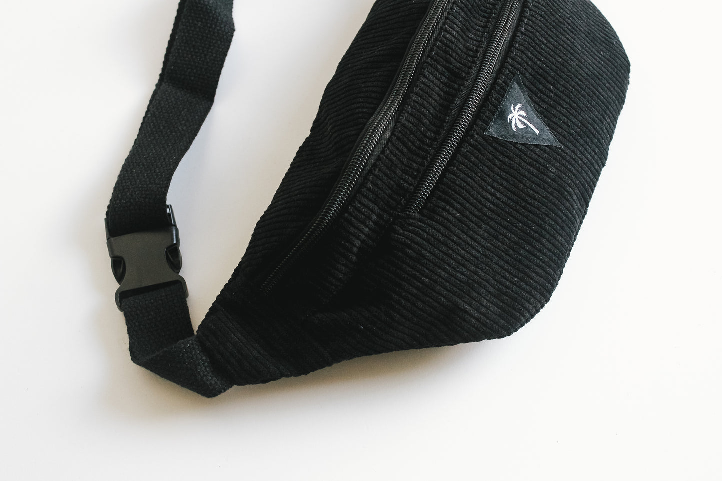 Black fanny pack