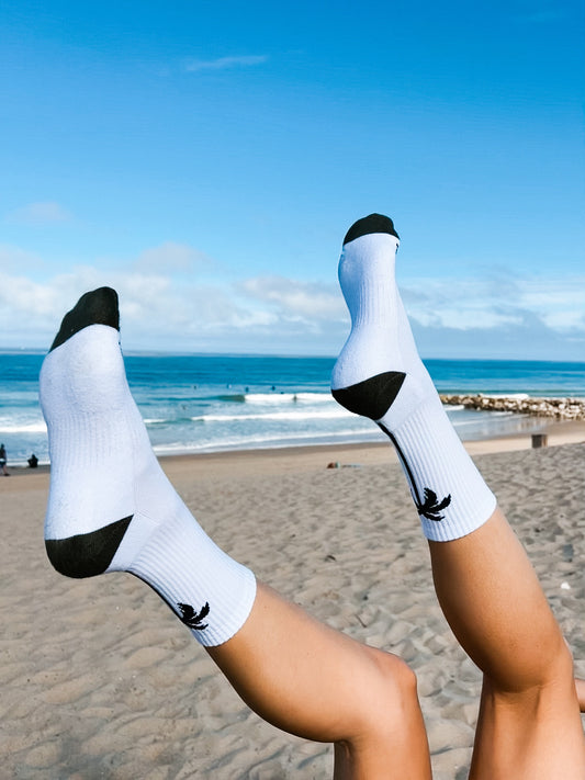 Palm socks black