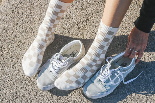 Checker socks