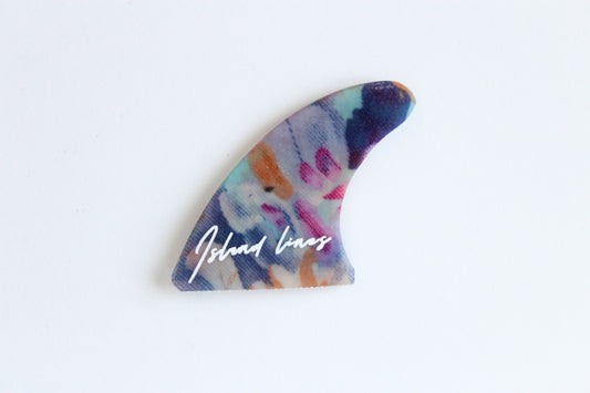 Fin shaped hawaii magnet