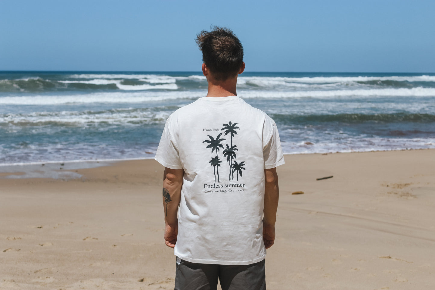 Endless summer T-shirt off white