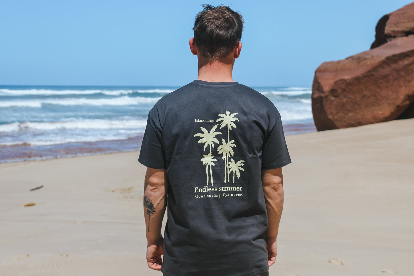 Endless summer T-shirt grey