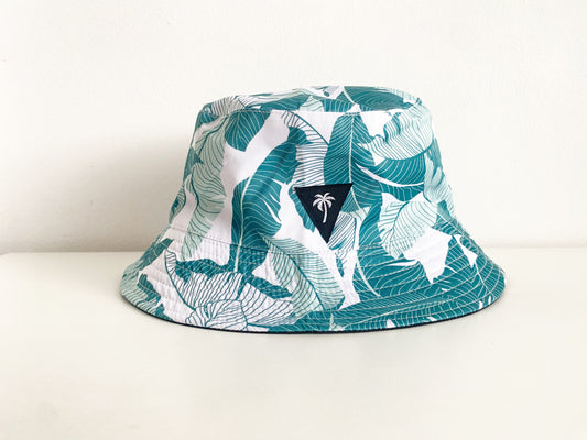 Leafy bucket hat