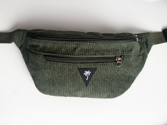 Green fanny pack