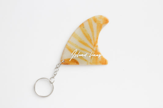 Fin shaped big Z key chain