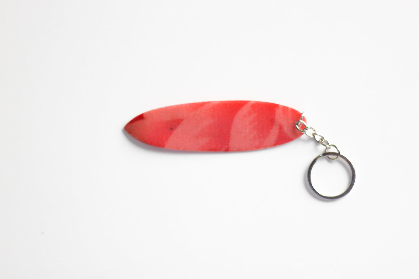 Surf shaped close key chain