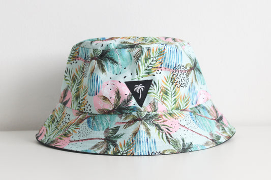 Summer reversible bucket hat