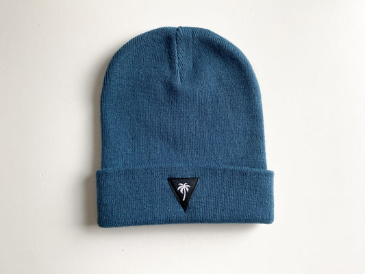 Blue beanie