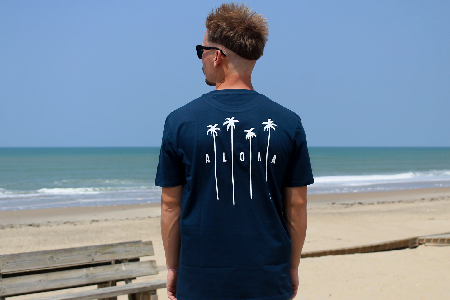 Aloha dark blue T-shirt