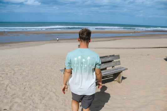 Aloha green sunset T-shirt